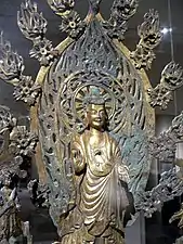 Buddha Maitreya, Bronze(Nördliche Wei)