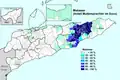 Anteil von Makasae-Muttersprachlern in den Sucos Osttimors