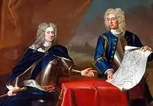 John Armstrong mit dem Duke of Marlborough