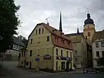 Marktplatz (Malerwinkel) in Gößnitz