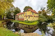 Burg von Südwest gesehen