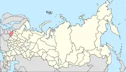 Lage innerhalb Russlands