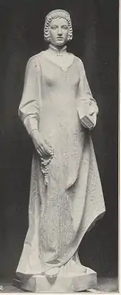 Margarete von Sizilien-Aragon (1910) in der Neustadter Stiftskirche