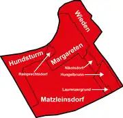 Bezirksteile von Margareten