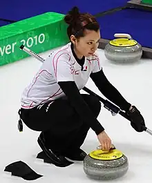 Mari Motohashi bei den Olympischen Winterspielen 2010