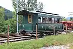 Dampftramway-Wagen SETG BC 6, heute Museumstramway Mariazell (gebaut 1895)