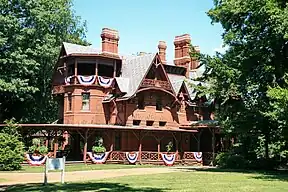 Frontfassade Mark Twain House and Museum (2007)