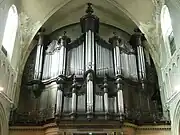 1747 fertiggestellte Orgel in der Kirch von Saint-Cannat