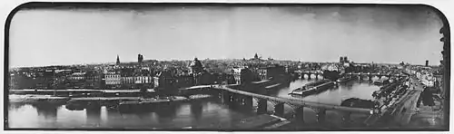 La seine, la rive gauche et l’ile de la Cite