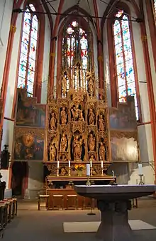 Lorcher Hochaltar von 1483 in St. Martin (Lorch)