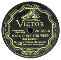 Mary, Don’t You Weep, 1927