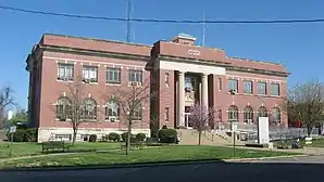 Das Massaac County Courthouse in Metropolis