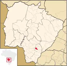 Lage von Glória de Dourados in Mato Grosso do Sul