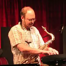 Der Jazzsaxophonist und Komponist Matthias Petzold