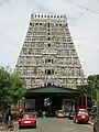 Gopuram des Mayuranathaswami-Tempels