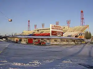 Das McMahon Stadium von Calgary