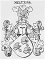 Wappen derer von Meltzing bei Johann Siebmacher