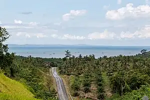 Marudu Bay, von der Ostseite bei Kg. Mempakad aus gesehen