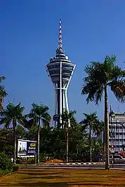 Der Alor Star Tower, ein 165,5 m hoher Fernseh- und Aussichtsturm.