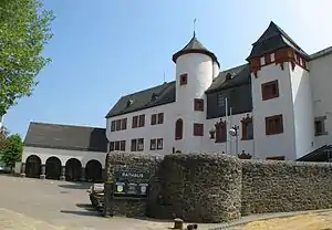 Schloss Mengerskirchen, jetzt Rathaus