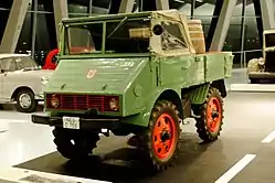 Unimog 70200 im Mercedes-Benz Museum