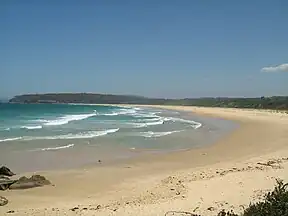 Strand südlich anschließend an den Termeil Point