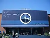 Eingang zur Baselworld (2005)