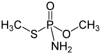 Strukturformel von Methamidophos