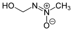 Strukturformel von Methylazoxymethanol