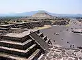 Teotihuacán, eine bedeutende, archäologische Ruinenstätte