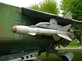 R-24T unter einer ukrainischen MiG-23MLD