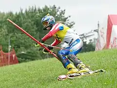 Michaela Ducháčková im FIS-Slalom von Rettenbach im Juni 2010