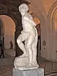 Michelangelo, „Der rebellische Sklave“, Louvre.