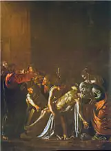 10. Raum: Caravaggio:  Lazzarus