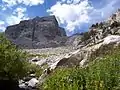 Der Middle Teton vom Garnet Canyon