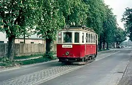 Triebwagen der St. Pöltner Straßenbahn (1911)