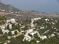 Blick von Mijas Zentrum Richtung Osten