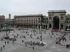 Piazza del Duomo vor dem Mailänder Dom