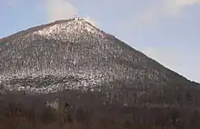 Der Milleschauer im Winter