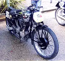 Miller Balsamo mit 498ccm vier Ventile-Motor von Rudge Phyton