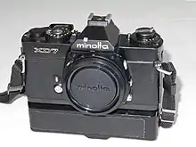 Minolta XD-7 mit Auto Winder D