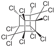 Strukturformel von Mirex