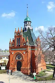 evangelische Pfarrkirche in Mistelbach, NÖ (1904/05)