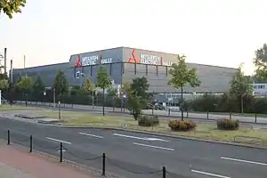 Die Mitsubishi Electric Halle in Düsseldorf (Oktober 2011)