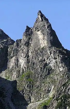 Ostwand des Mnich