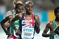 Silber gab es für den amtierenden Europameister Mo Farah, der eine Woche später Weltmeister über 5000 Meter wurde