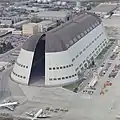 Moffett Field Hangar One, 1992