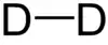 Struktur von molekularem Deuterium