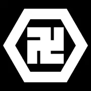 Wappen der Suzaka-Hori (Swastika)