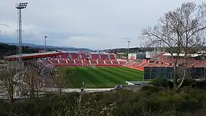 Blick auf das Estadi Municipal de Montilivi (Juni 2011)